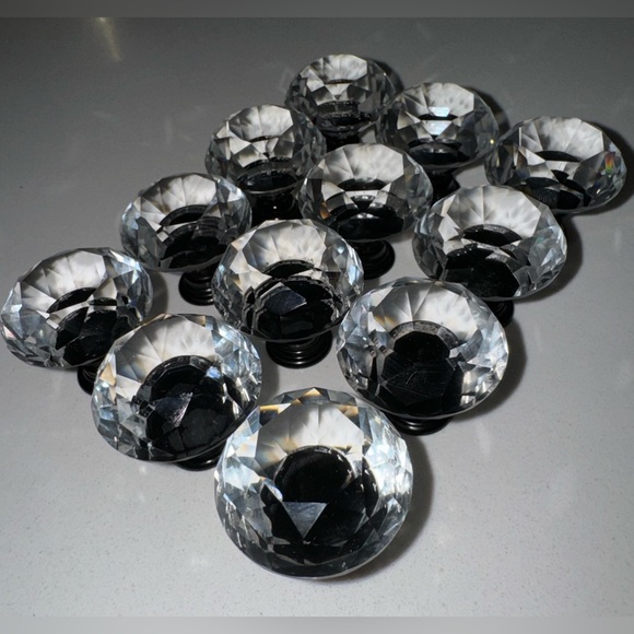 12 Pcs Crystal Cabinet Knobs - Picture 9 of 12
